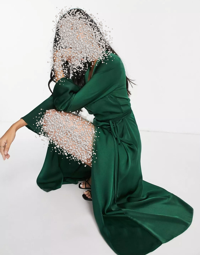 پیراهن زنانه مجلسی برند asos کد۸۲۳