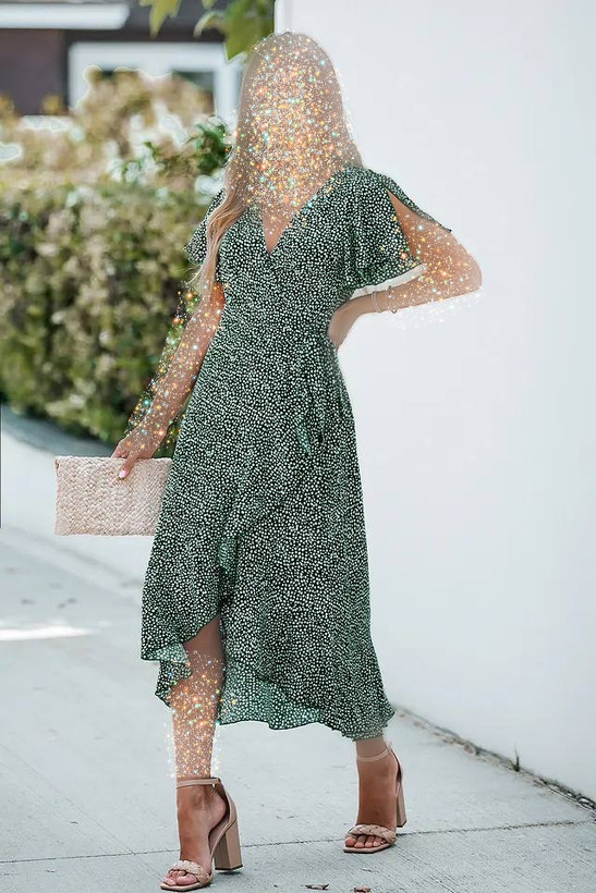 پیراهن زنانه بلند برند کاپشی کد ۱۵۰۵
