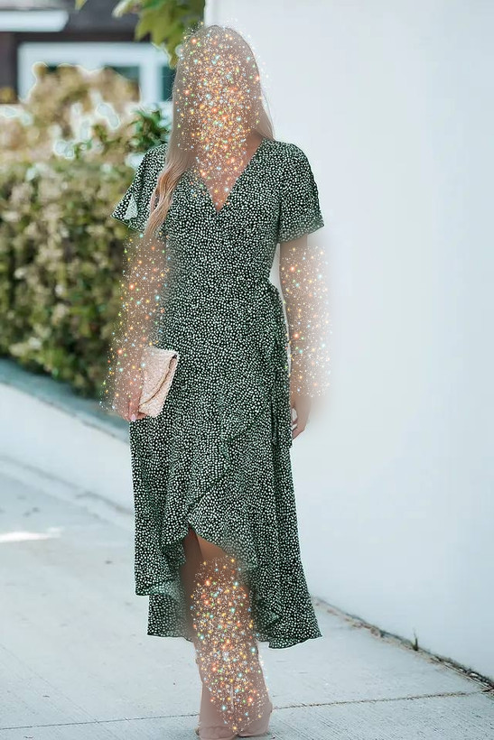 پیراهن زنانه بلند برند کاپشی کد ۱۵۰۵