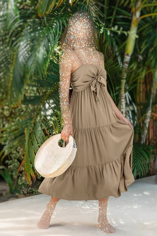 پیراهن زنانه جلو گرهی برند کاپشی کد ۱۵۰۹